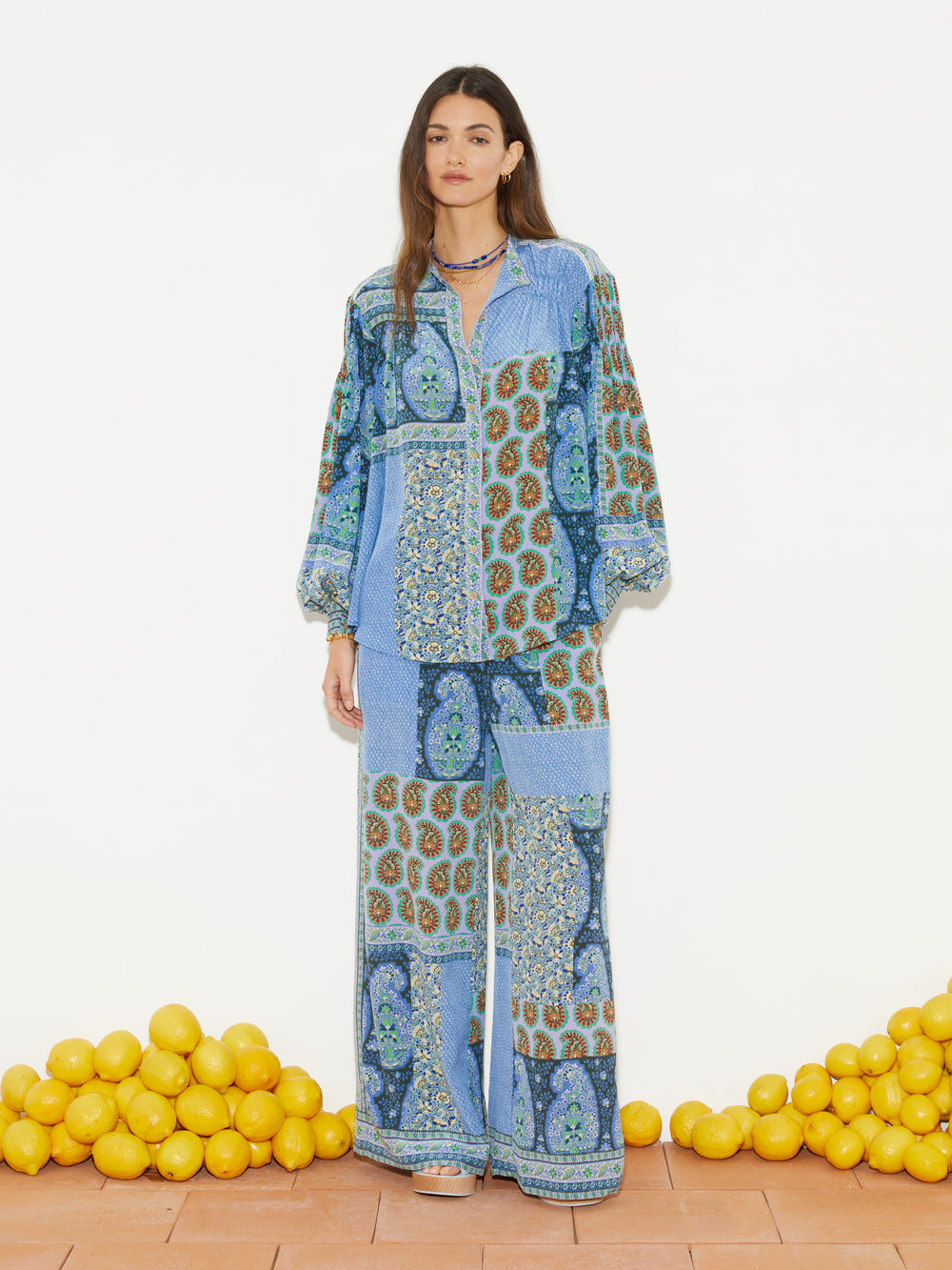 Onda Silk Smock Shirt | Boteh